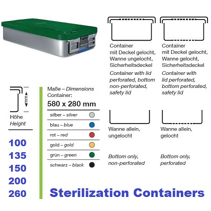  Sterilization containers